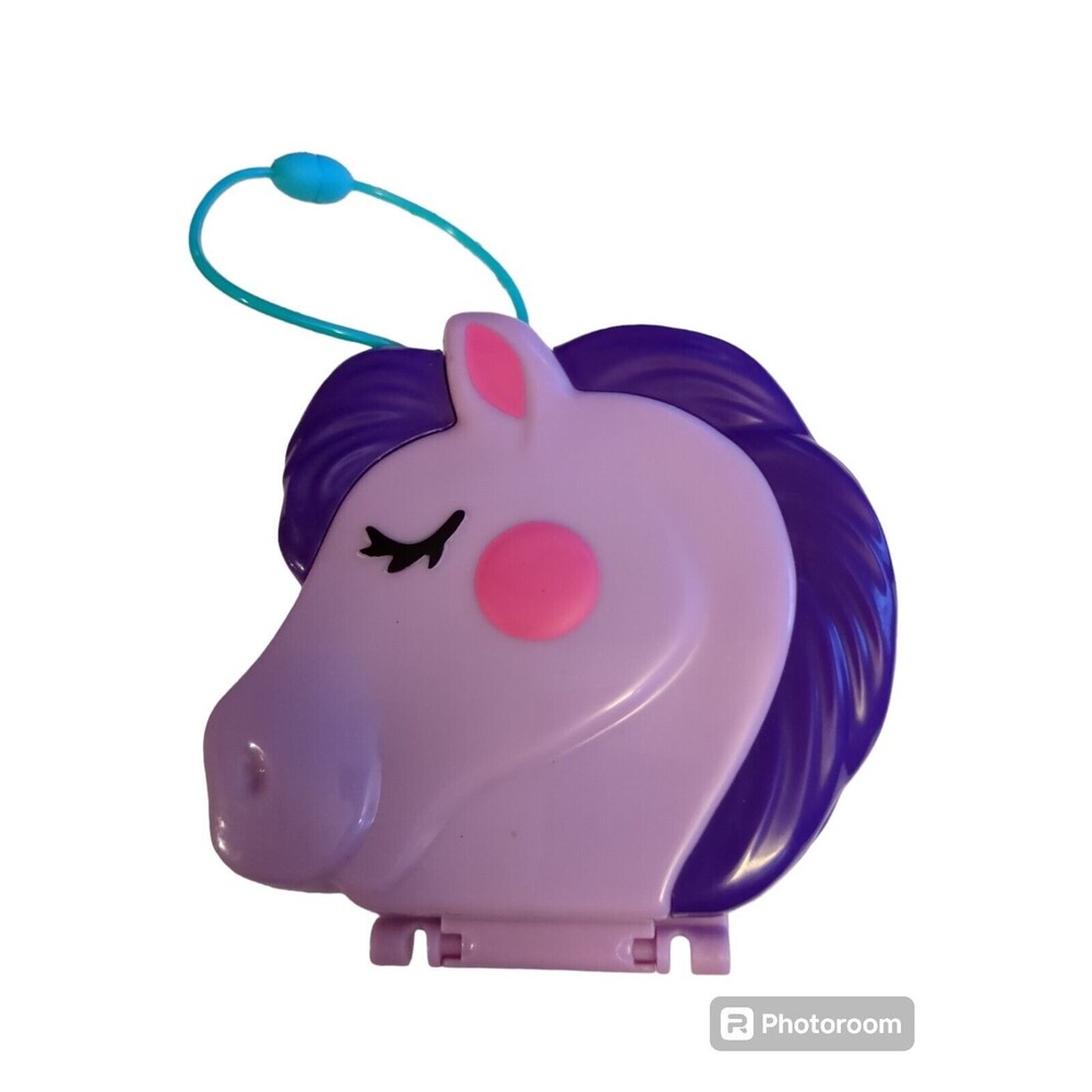 Cute Polly Pocket Horse Play set 2020 . Case Only No acessories..